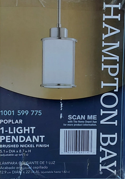 Hampton Bay 1 light Pendant #1001599775