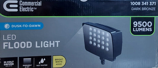 Commercial Electric  LED Flood Light 9500 lumens 1008341371