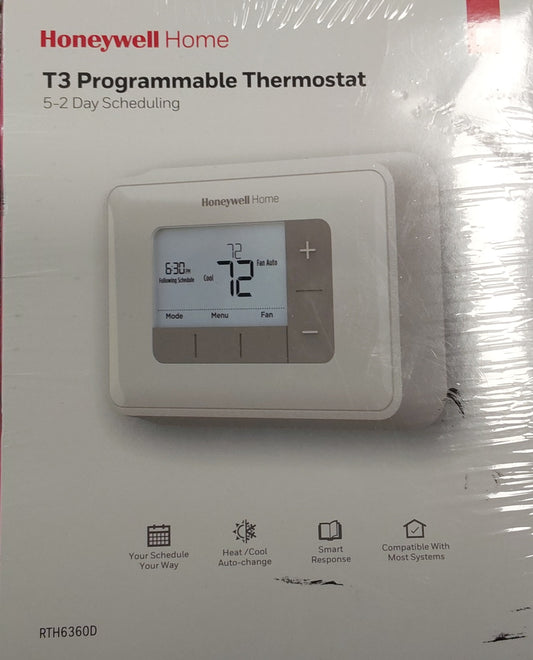 Honeywell Home T3 Programmable Thermostat