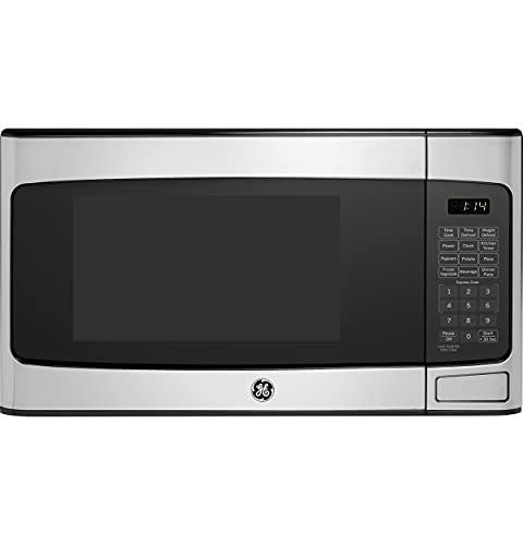 GE JESP113SPSS Countertop Microwave Oven, 1.1 Cubic Ft, Stainless Steel