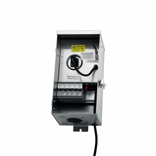 KICHLER Contractor Series 150W Transformer Stainless Steel