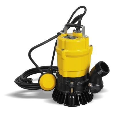 Wacker Neuson PSTF2 400 1/2hp Submersible Water Pump for Pool, Basement, Outdoor & Pond Draining — 110v/60Hz Cast Iron Heavy Duty Utility Pump