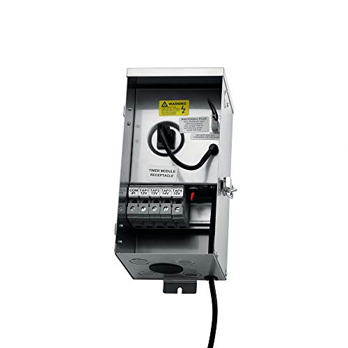 KICHLER Contractor Series 150W Transformer Stainless Steel