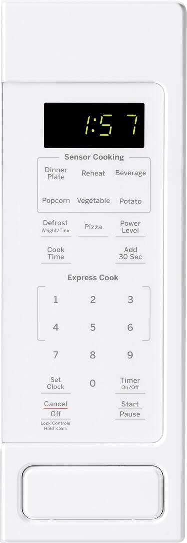 GE JES1657DMWW Microwave Oven
