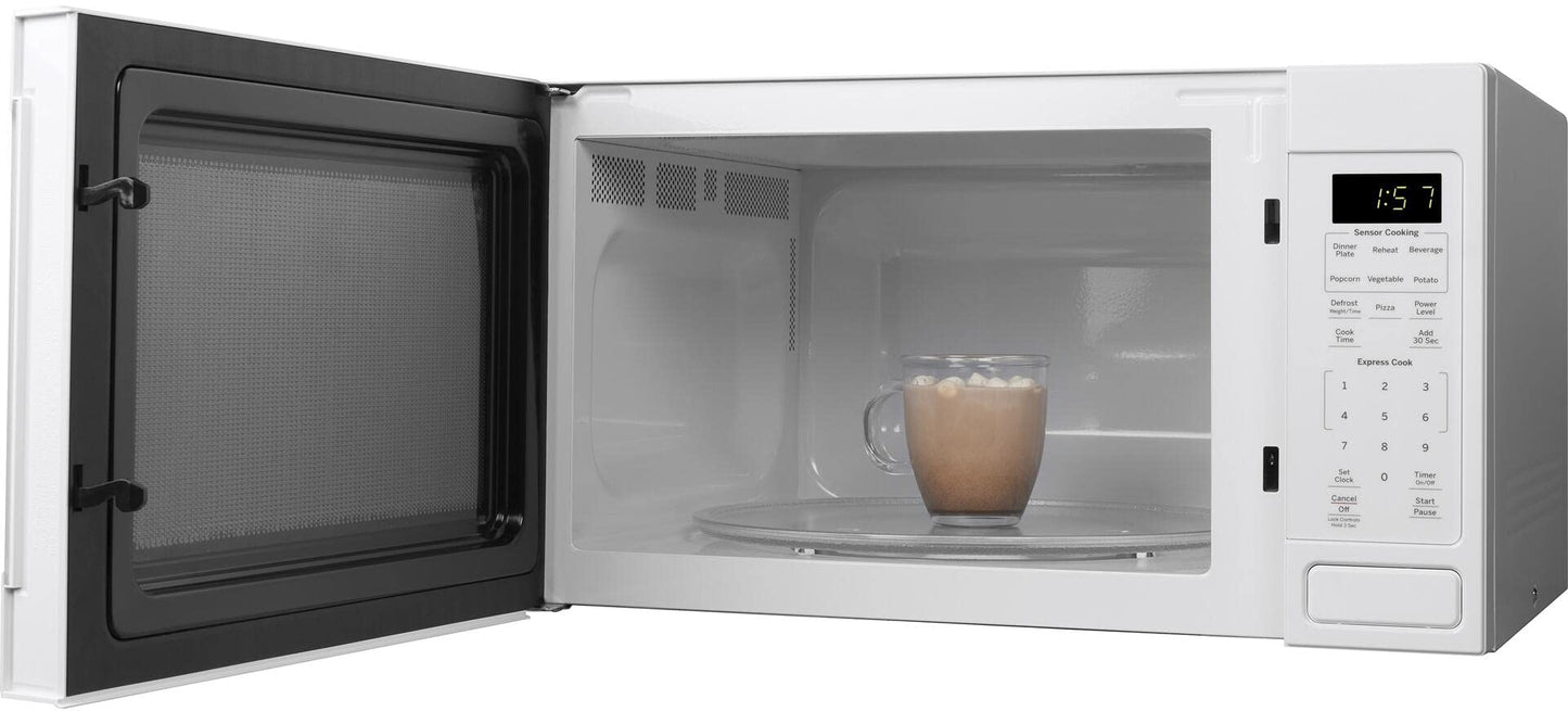 GE JES1657DMWW Microwave Oven