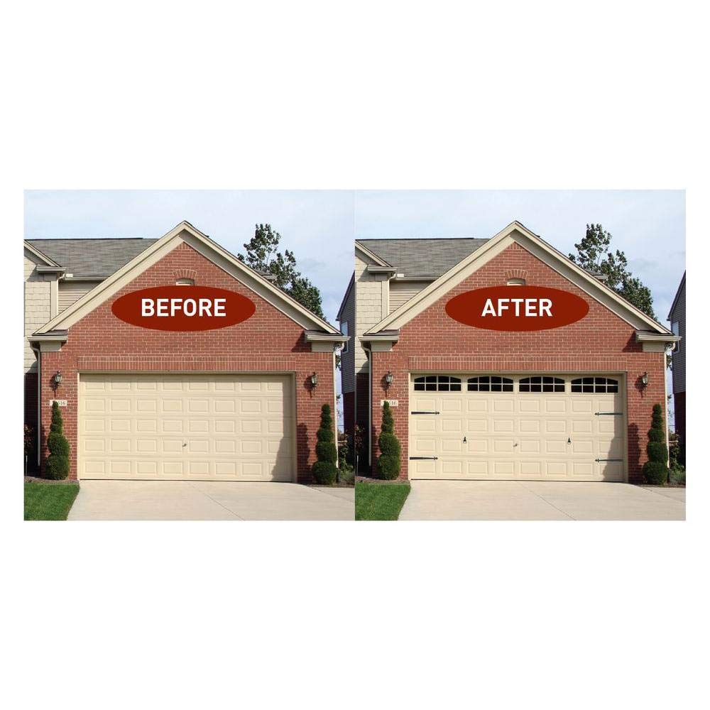 Everbilt Premium Decorative Black Garage Hardware Kit