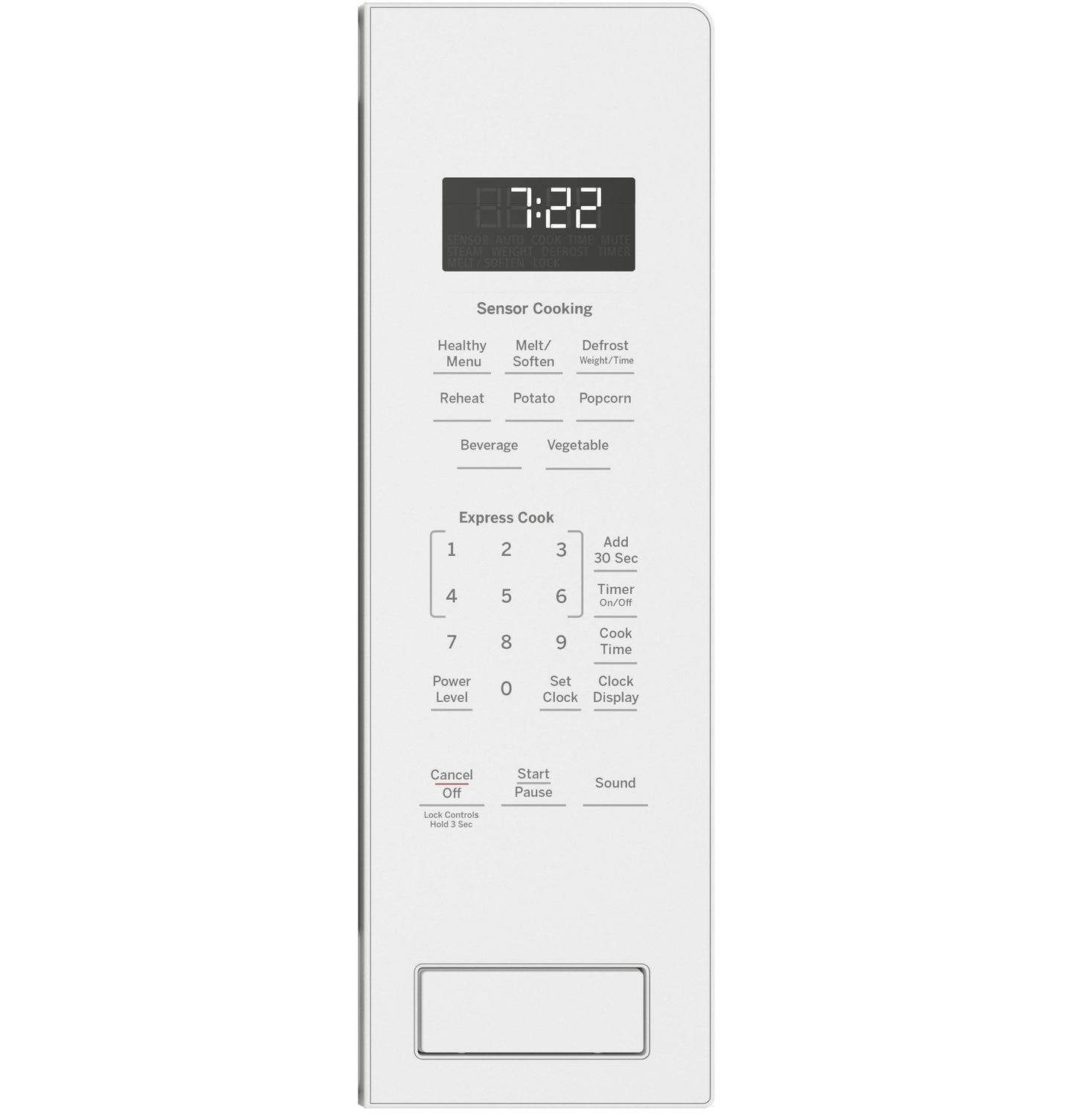 GE PEB7227DLWW Microwave Oven