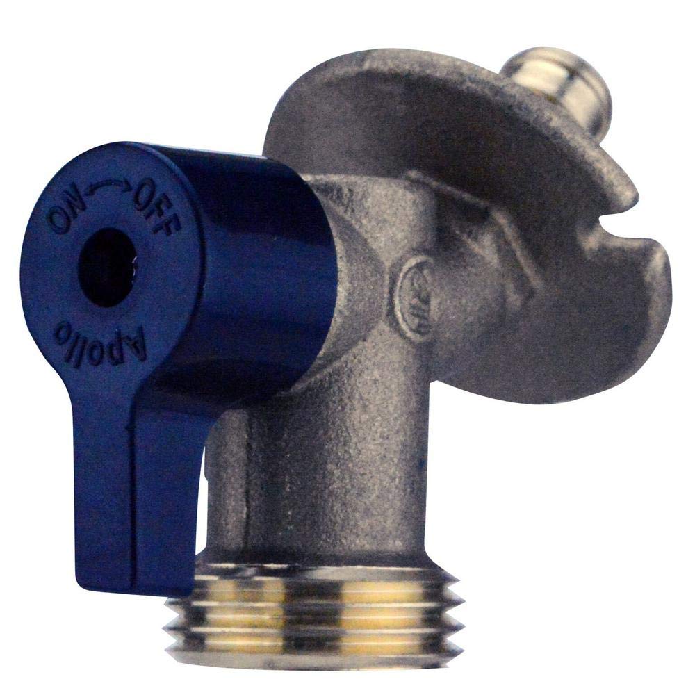 1/2 in. Brass PEX Barb x 3/4 in. Garden Hose Thread Quarter-Turn Sillcock