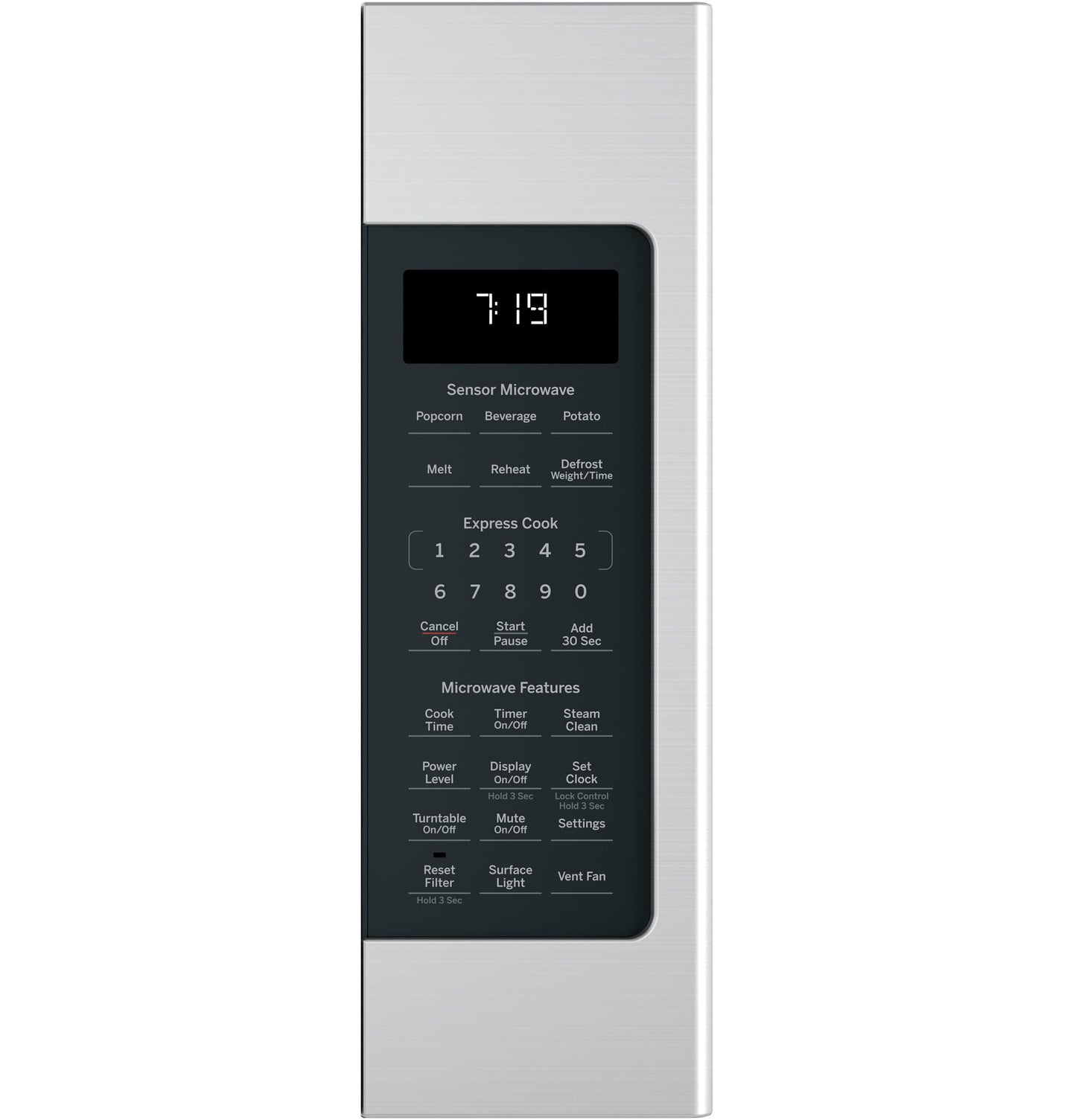 GE JVM7195SKSS Microwave, 30 inches, Stainless Steel