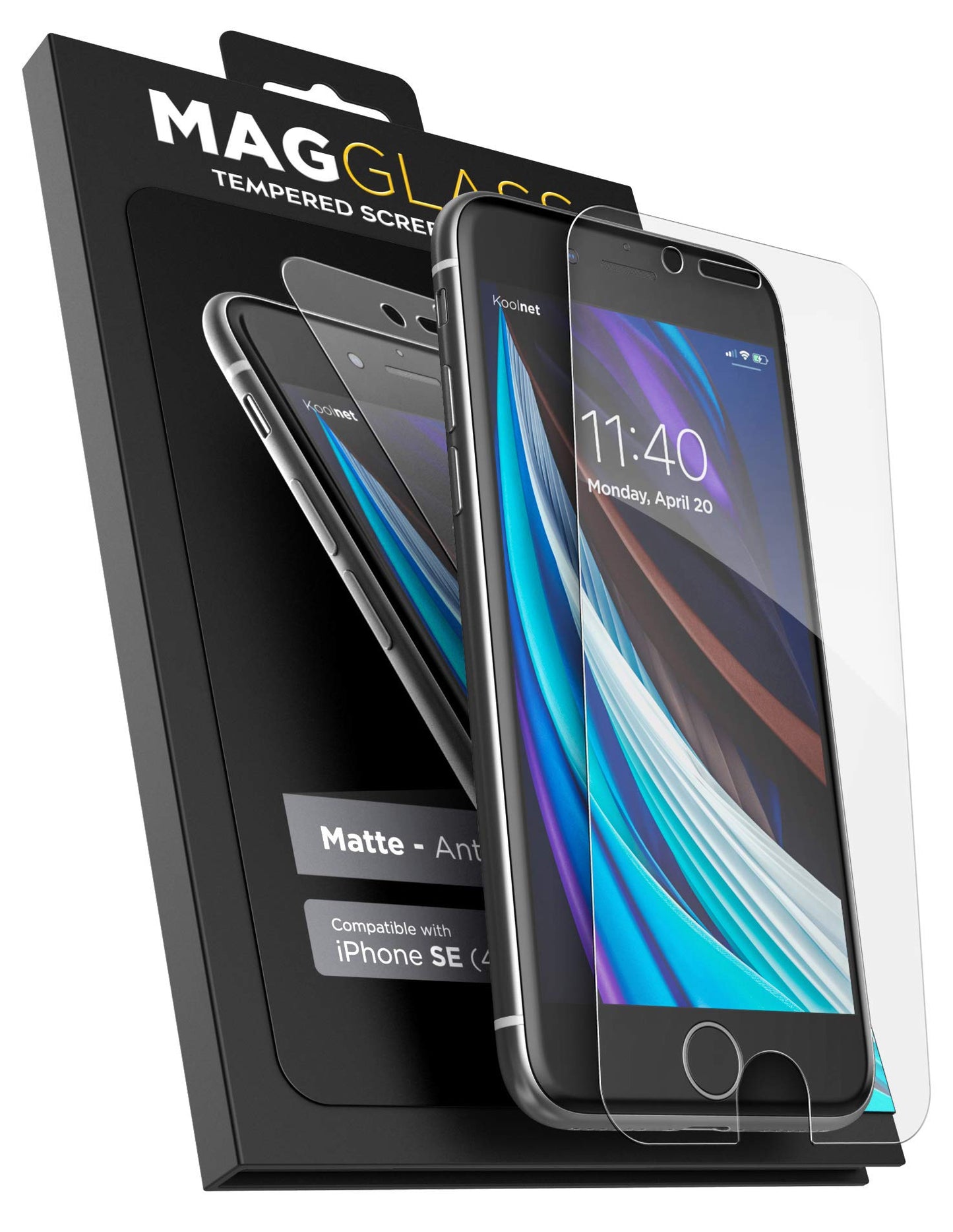 magglass Tempered Glass for iPhone SE Screen Protector