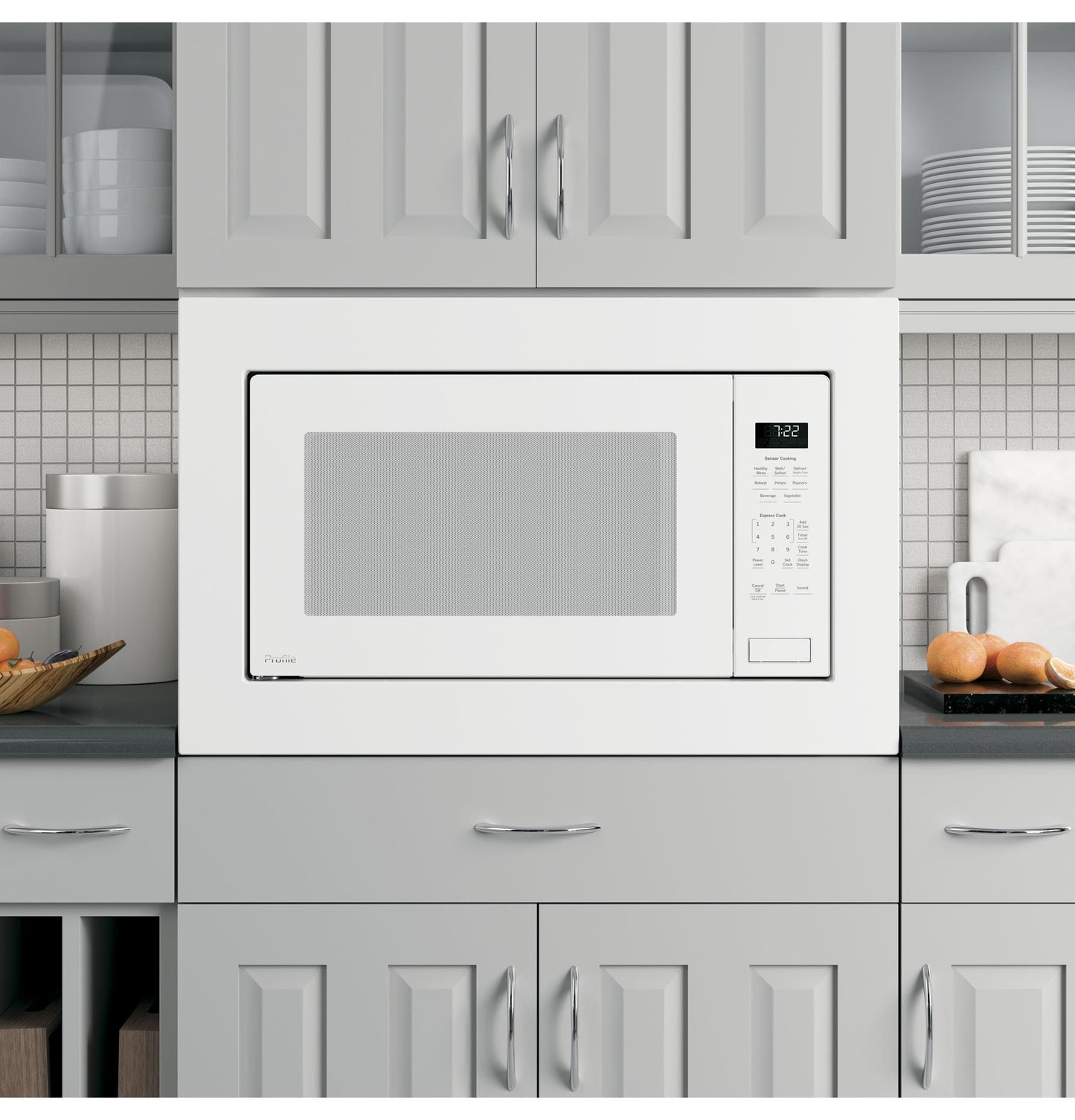 GE PEB7227DLWW Microwave Oven