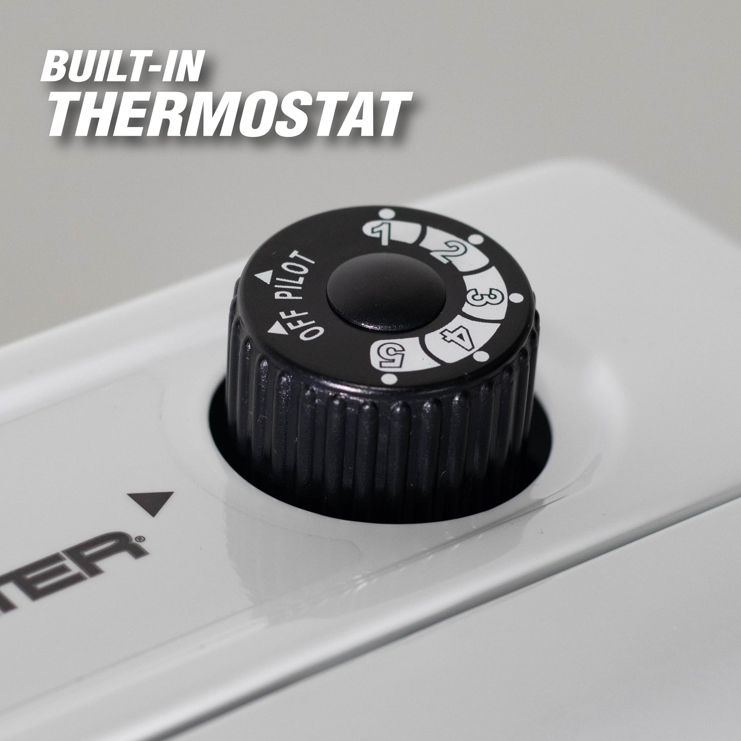 Mr. Heater 20,000 Btu Vent Free Blue Flame Dual Fuel Heater, White