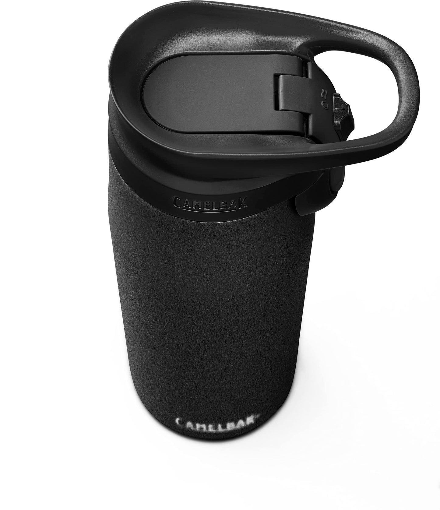 CamelBak Forge Flow 20 oz Coffee & Travel Mug, Insulated Stainless Steel - Non-Slip Silicon Base - Easy One-Handed Operation