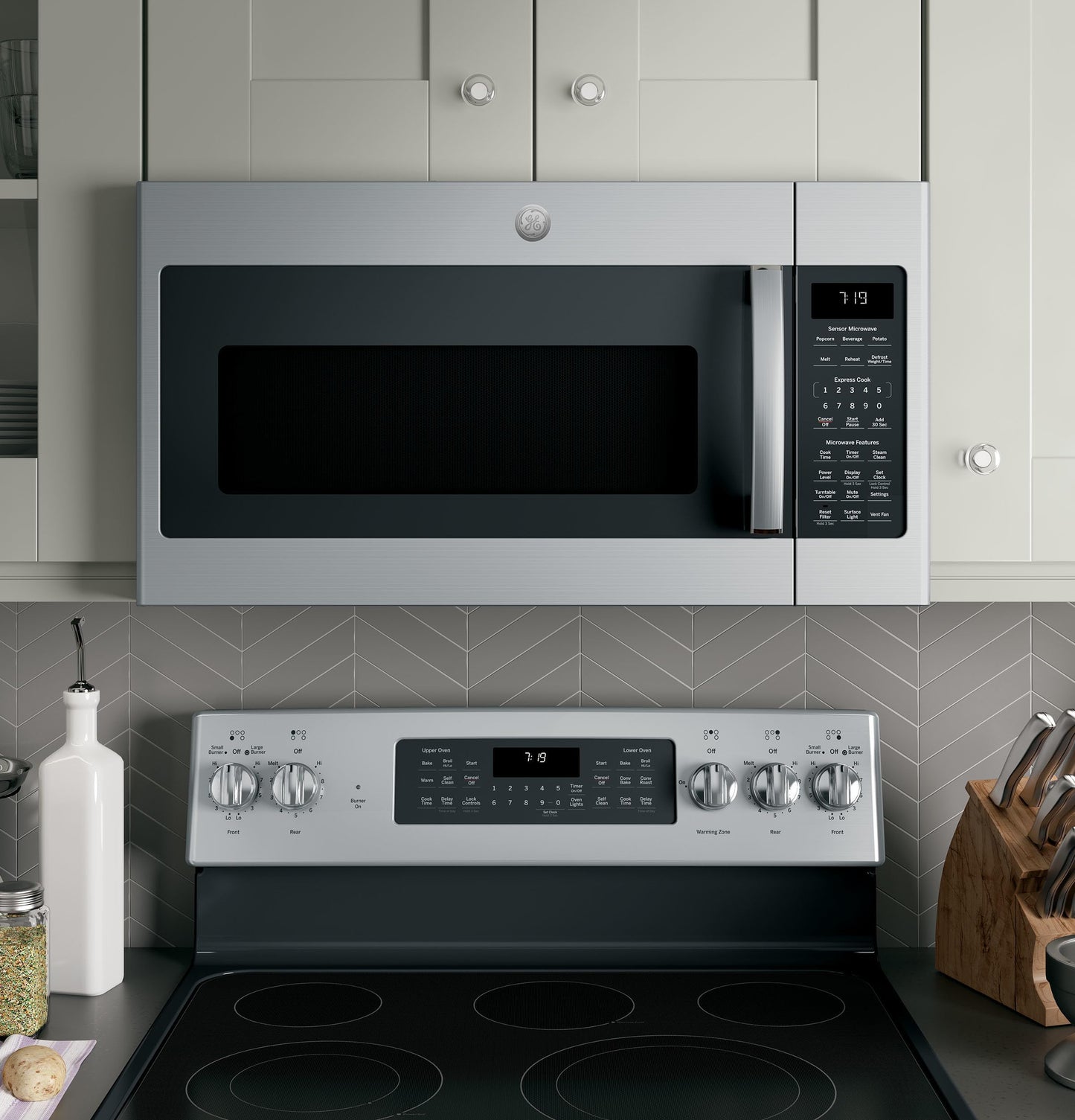 GE JVM7195SKSS Microwave, 30 inches, Stainless Steel