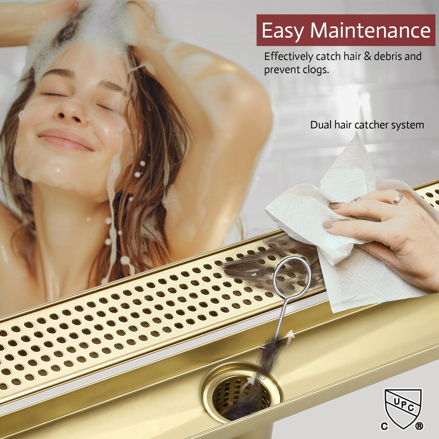 Muschbath Linear Shower Drain LSD-04A