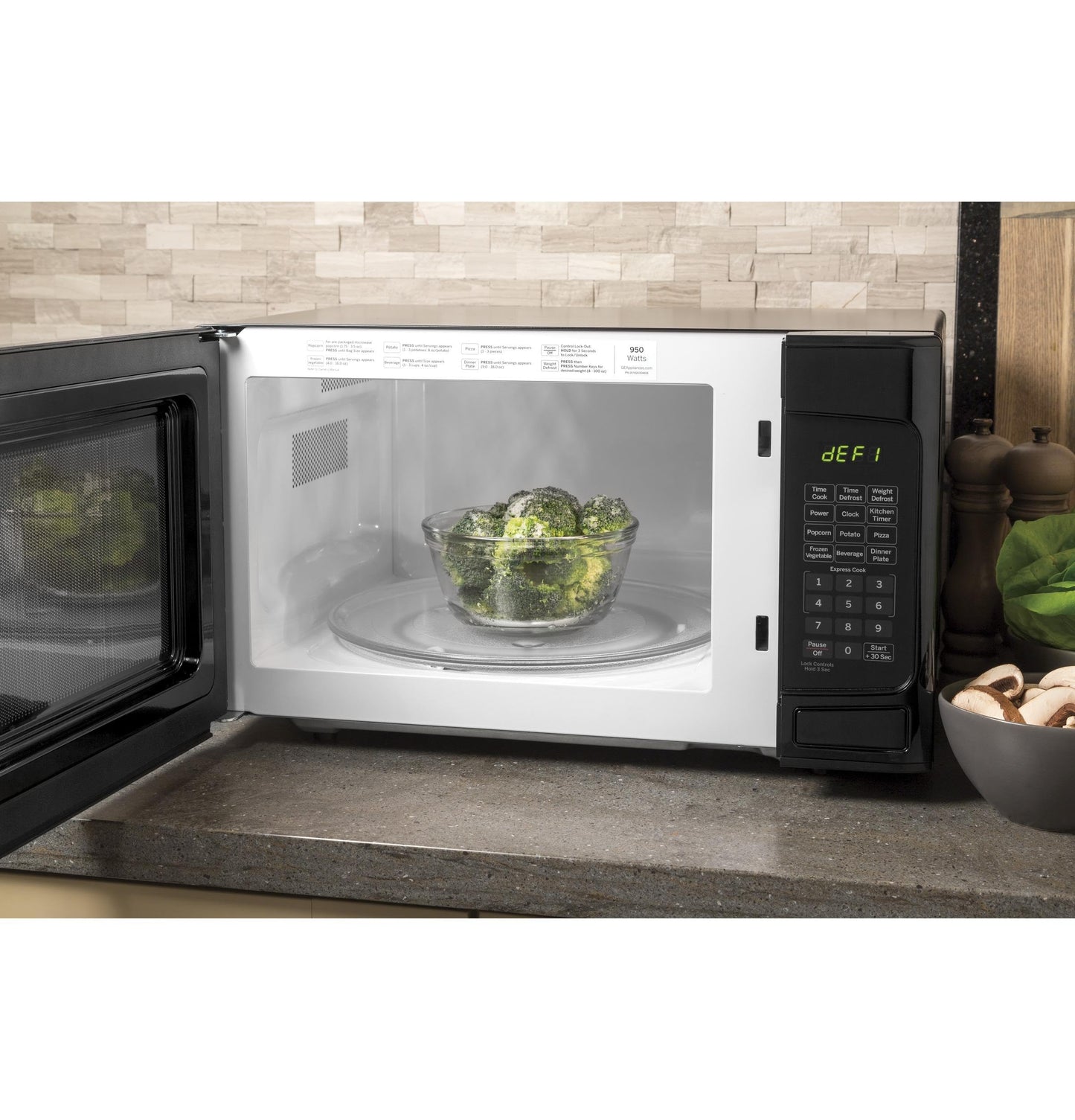 GE JES1145DMBB Microwave Oven, Black