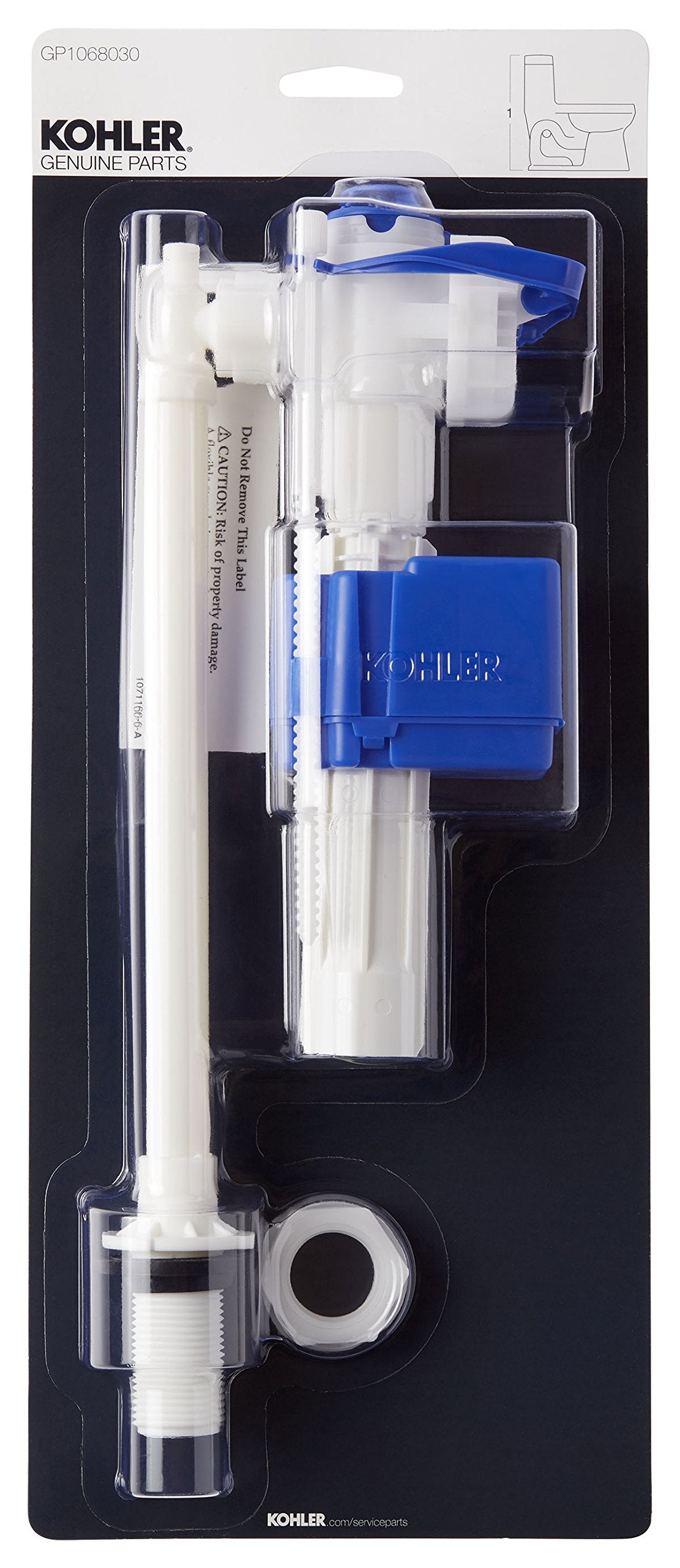 Kohler 04-9164 Bathroom-Hardware, Pack of 1, Amused