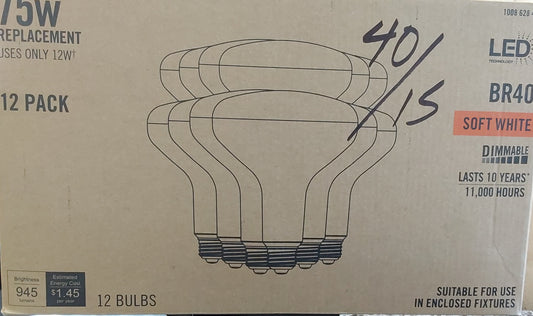 LED LIGHT 75W REPLACEMENT BR40
