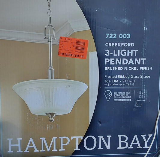 Hampton Bay 3- light Pendant