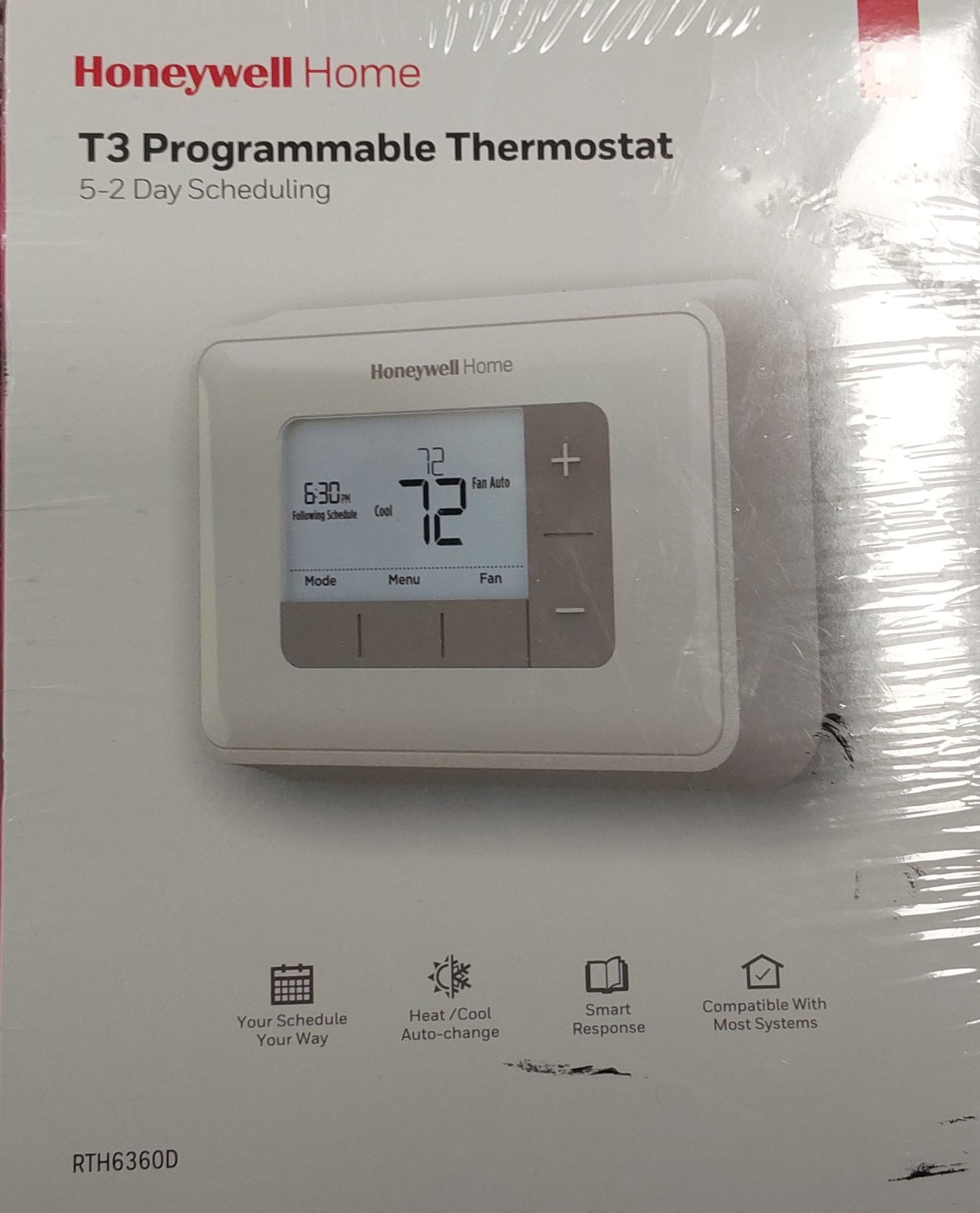 Honeywell Home T3 Programmable Thermostat