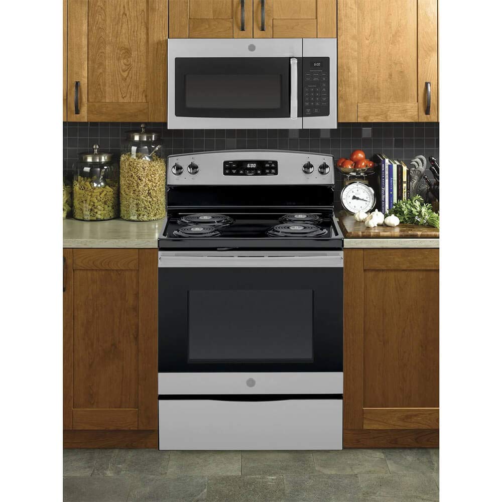 GE JVM3160RFSS 30" Over-the-Range Microwave Oven in Stainless Steel