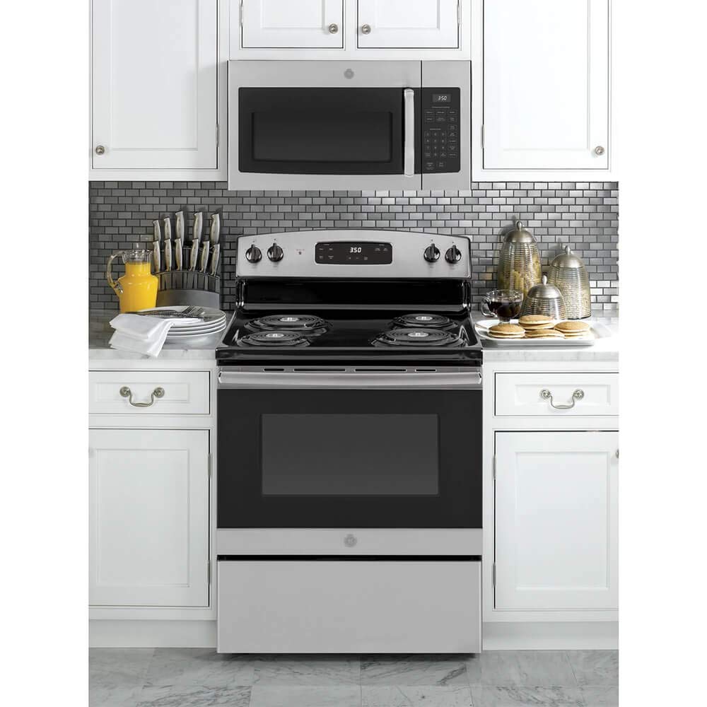 GE JVM3160RFSS 30" Over-the-Range Microwave Oven in Stainless Steel