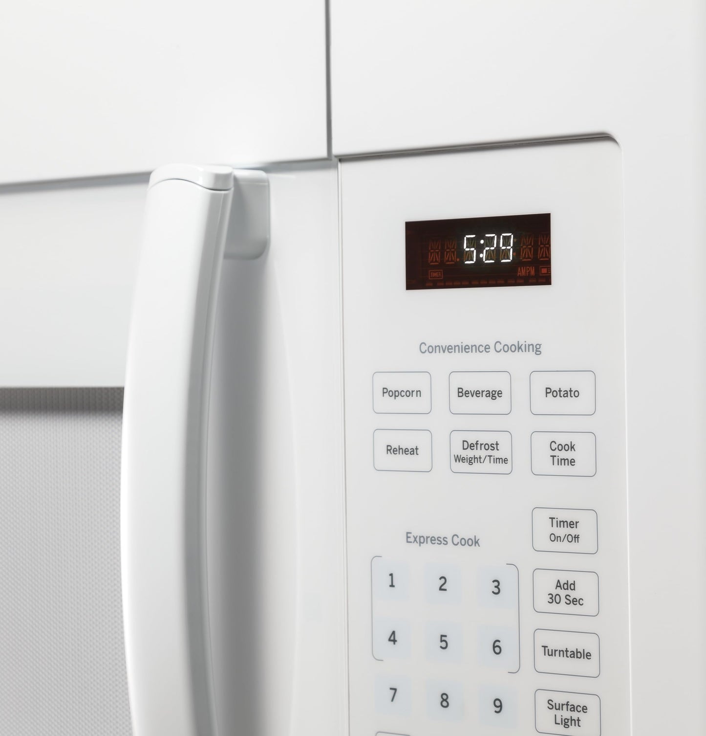 GE JVM3160DFWW 1.6 Cu. Ft. Over-the-Range Microwave Oven
